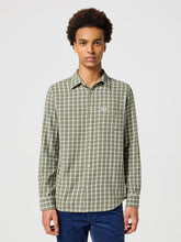 Męska Koszula Wrangler 1 Pkt Shirt Dusty Green  112356770 W5X2017359